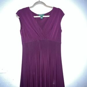 Vintage Lauren Ralph Lauren Plum Dress